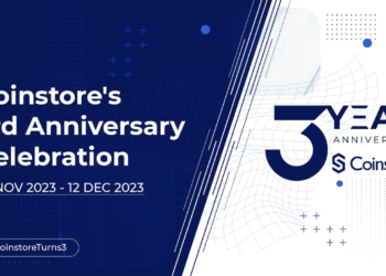 Coinstore Turns 3 With A Series of Events And Campaigns To Join